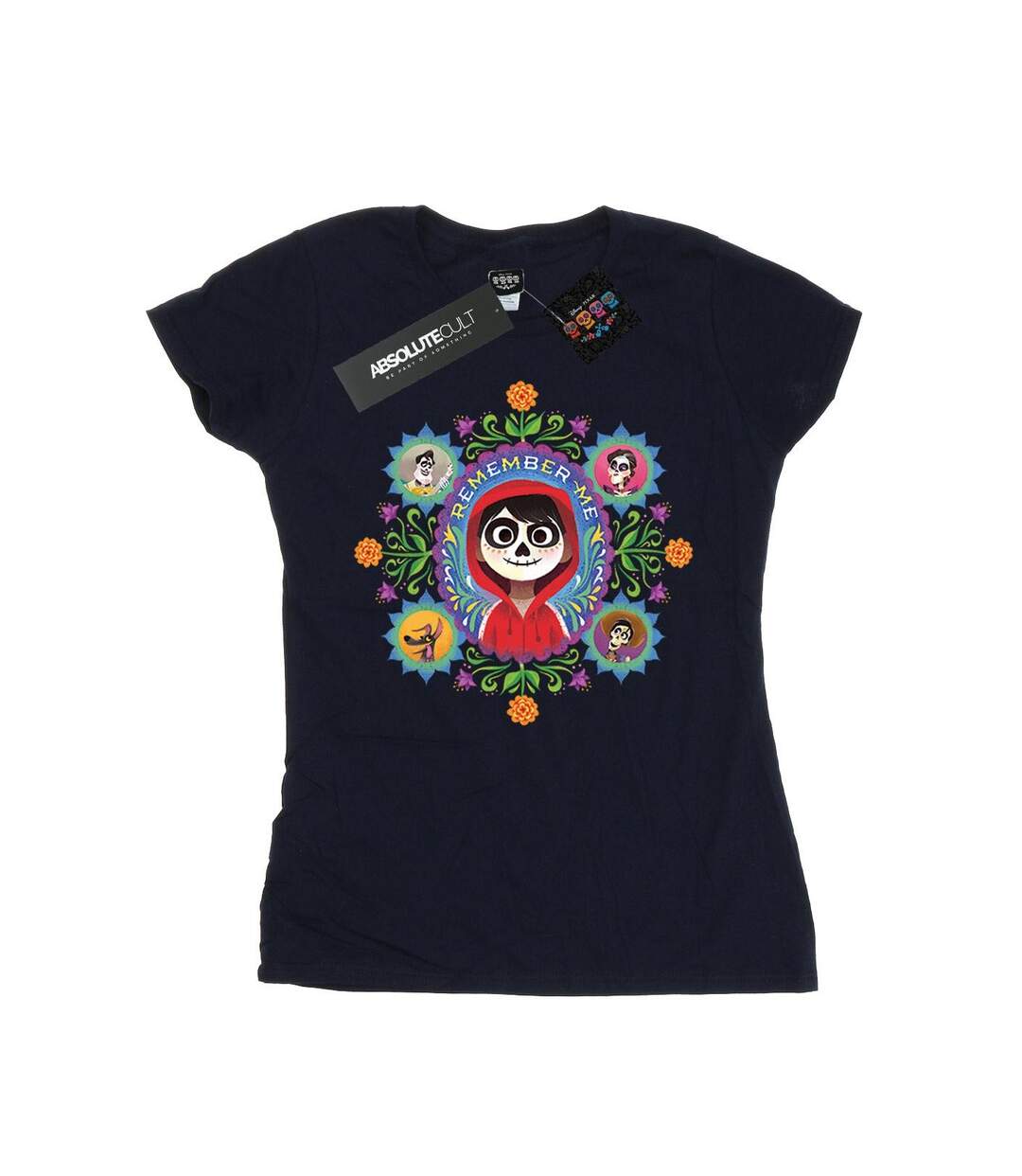 Disney - T-shirt COCO REMEMBER ME - Femme (Bleu marine) - UTBI14267-1