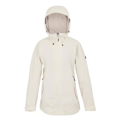 Veste imperméable okara femme vanille clair / lilas Regatta