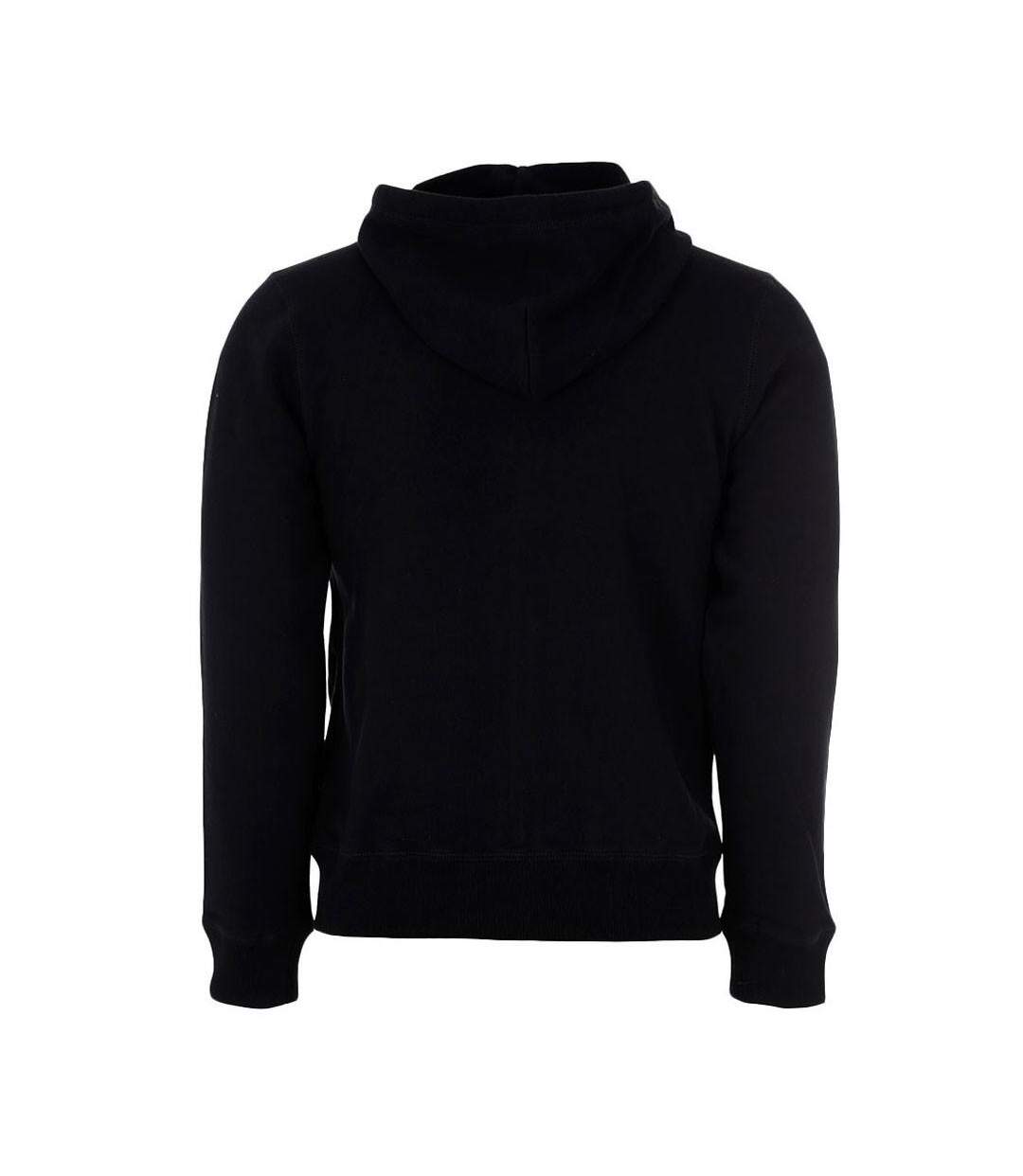 Sweat zippé noir homme schott badge - m-3