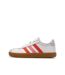 Baskets blanc/rose femme adidas vl court 3.0 k-1