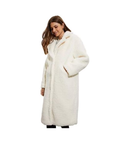 Manteau femme blanc cassé Dorothy Perkins