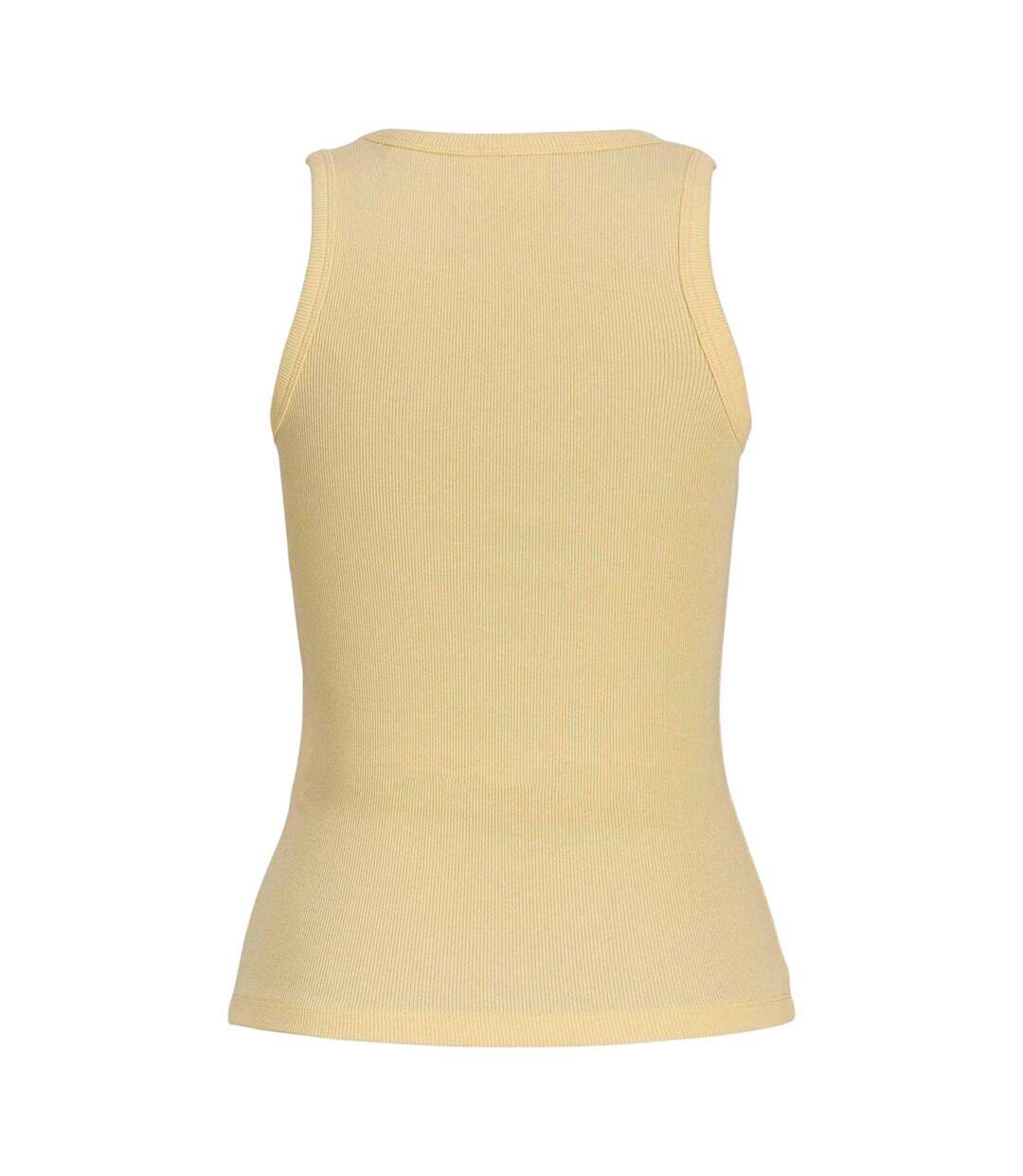 Womens/ladies Frida Ribbed Tank Top Sunlight JJXX-3