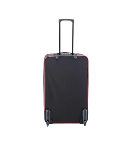 Valise Voyage Romania Adulte 40 L Noir Rouge Martes