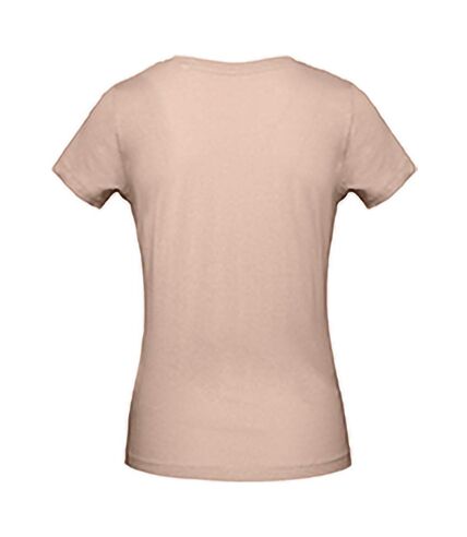B&C Womens/Ladies Favourite Organic Cotton Crew T-Shirt (Millennial Pink)