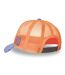 Casquette trucker avec filet effet usé avec print Crew Racing Vondutch-5