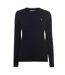 Pull Manches Longues Motif/style Maille Torsadée Tinsbury Femme Bleu Marine Jack Wills-1