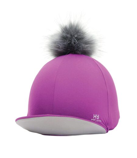 Hy Sport Active Pom Pom Hat Cover (Amethyst Purple)