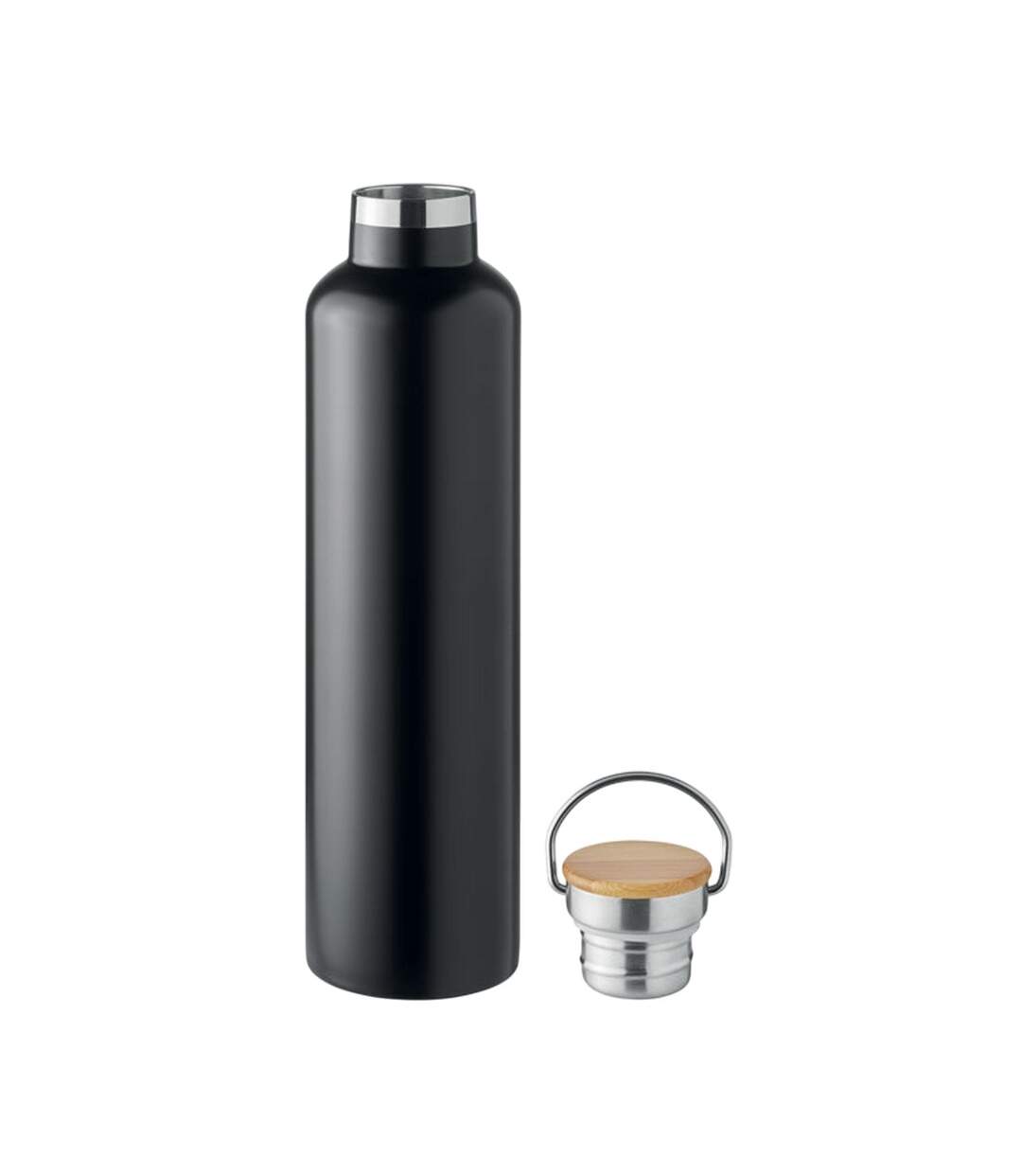 Helsinki large double wall 1l flask one size black MidOcean-2