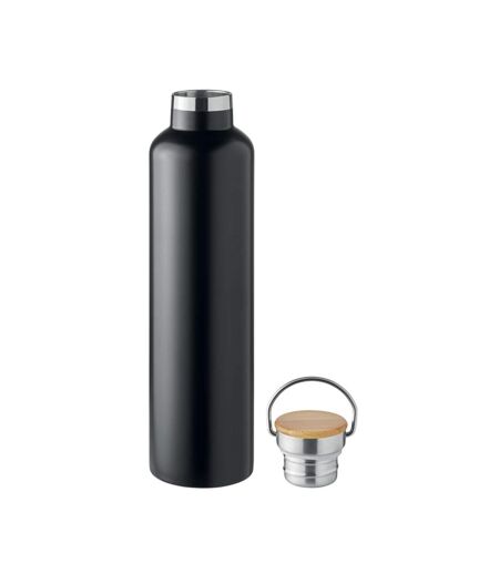 Helsinki large double wall 1l flask one size black MidOcean