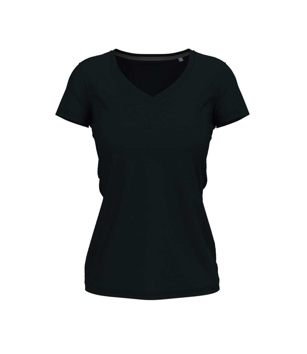 Womens/ladies Claire V Neck T-shirt Midnight Blue Stedman-1