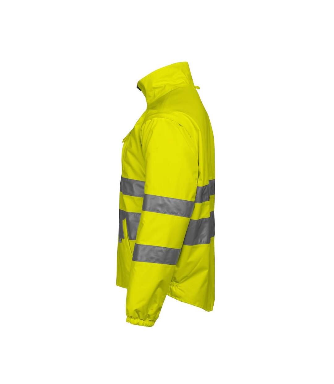 Projob Mens Hi-Vis Reversible Jacket (Yellow/Navy)
