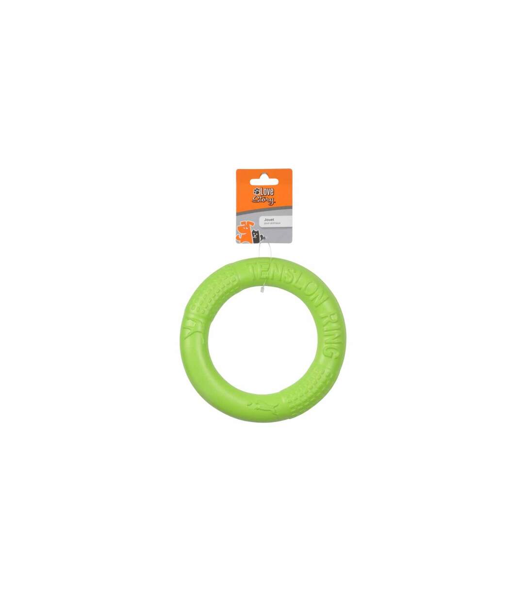 Jouet pour Chien Anneau Eva Fitness 17cm Vert-2