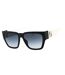 Lunettes De Soleil Motif/style Dégradé Femme Taille Unique Gris Marc Jacobs-1