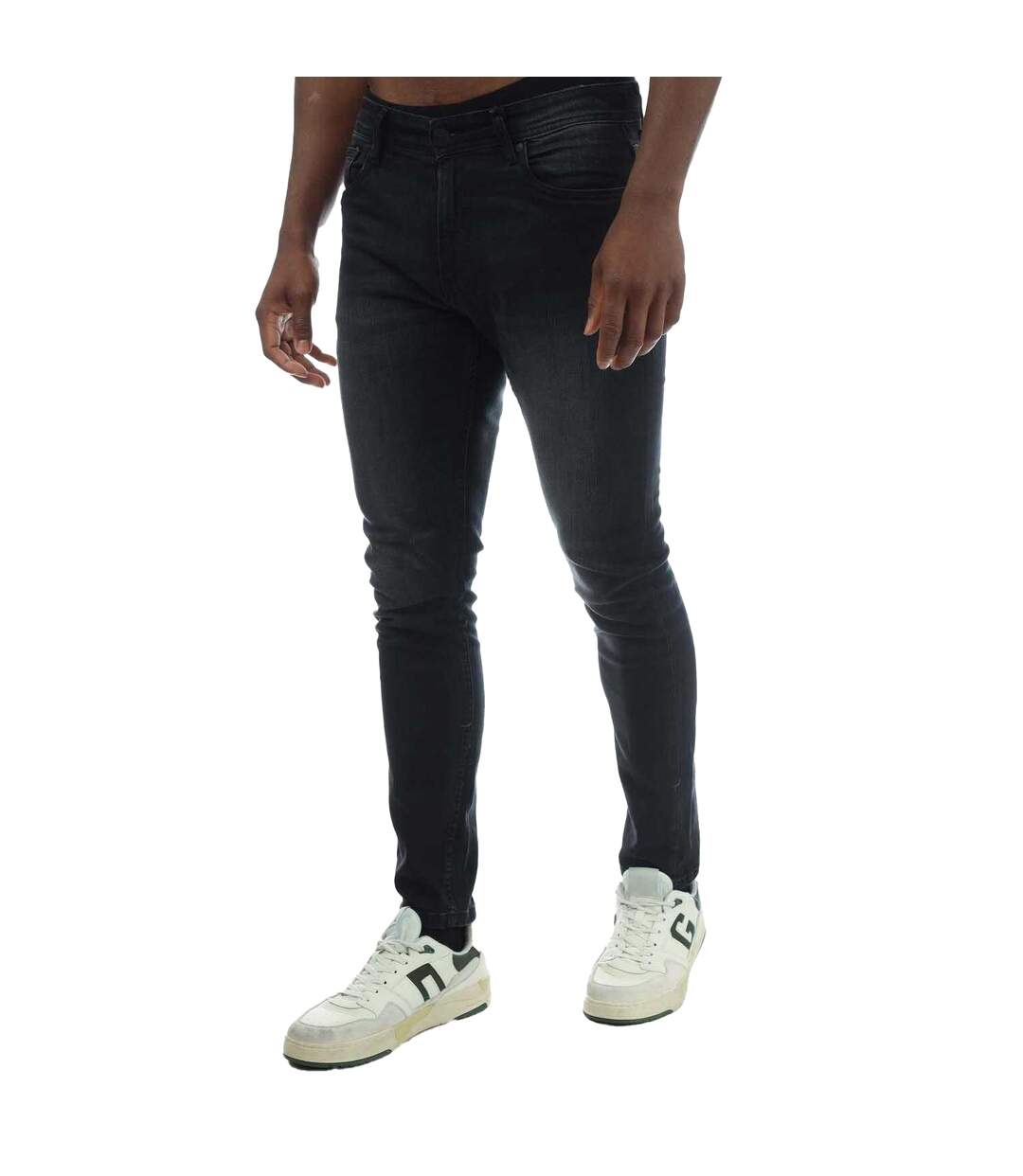 Jean Overbug Homme Noir Duck And Cover-3