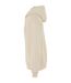 Mens Loose Full Zip Hoodie Sand Build Your Brand-3