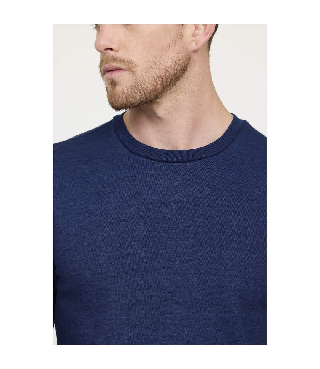 Sweatshirt manches longues coton regular ENRICO-4