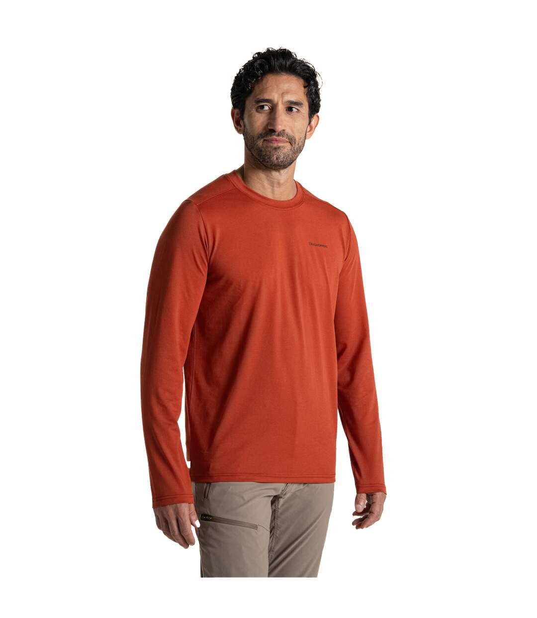 T-shirt Abel Homme Sable Rouge Craghoppers-4