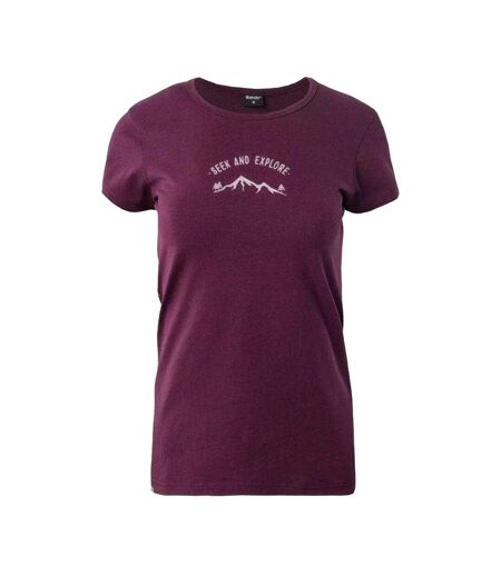 T-shirt Lady Vandra Femme Violet Clair Hi-Tec