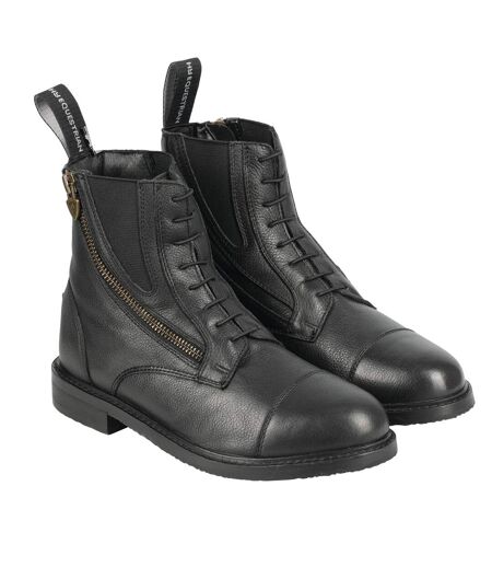 Unisex Adult Propriverno Lato Paddock Boots Black Hy