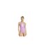 Maillot De Bain 1 Pièce Femme Violet Blanc Adidas-1