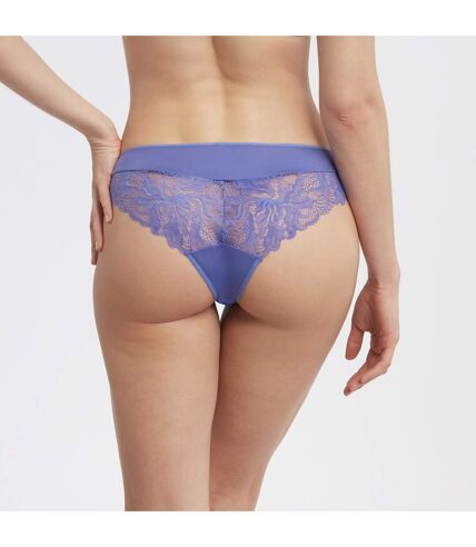 Culotte femme en microfibre et dentelle Generous Essentiel