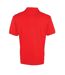 Mens coolchecker pique polo shirt strawberry red Premier