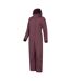 Womens/ladies Cloud Ski Suit Dark Purple Mountain Warehouse-3