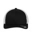 Casquette Trucker Motif/style Deux Tons Noir Blanc Flexfit-1