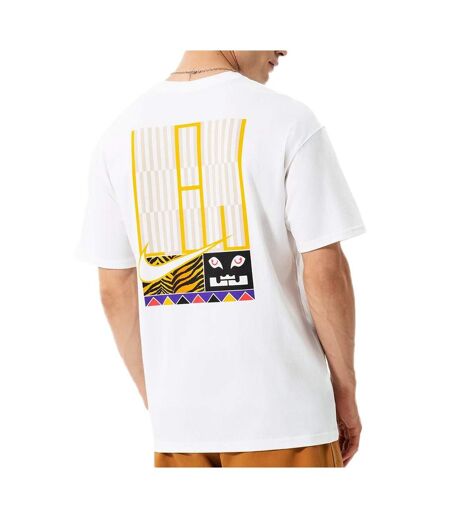 T-shirt Blanc Homme Nike Lebron Men's - M