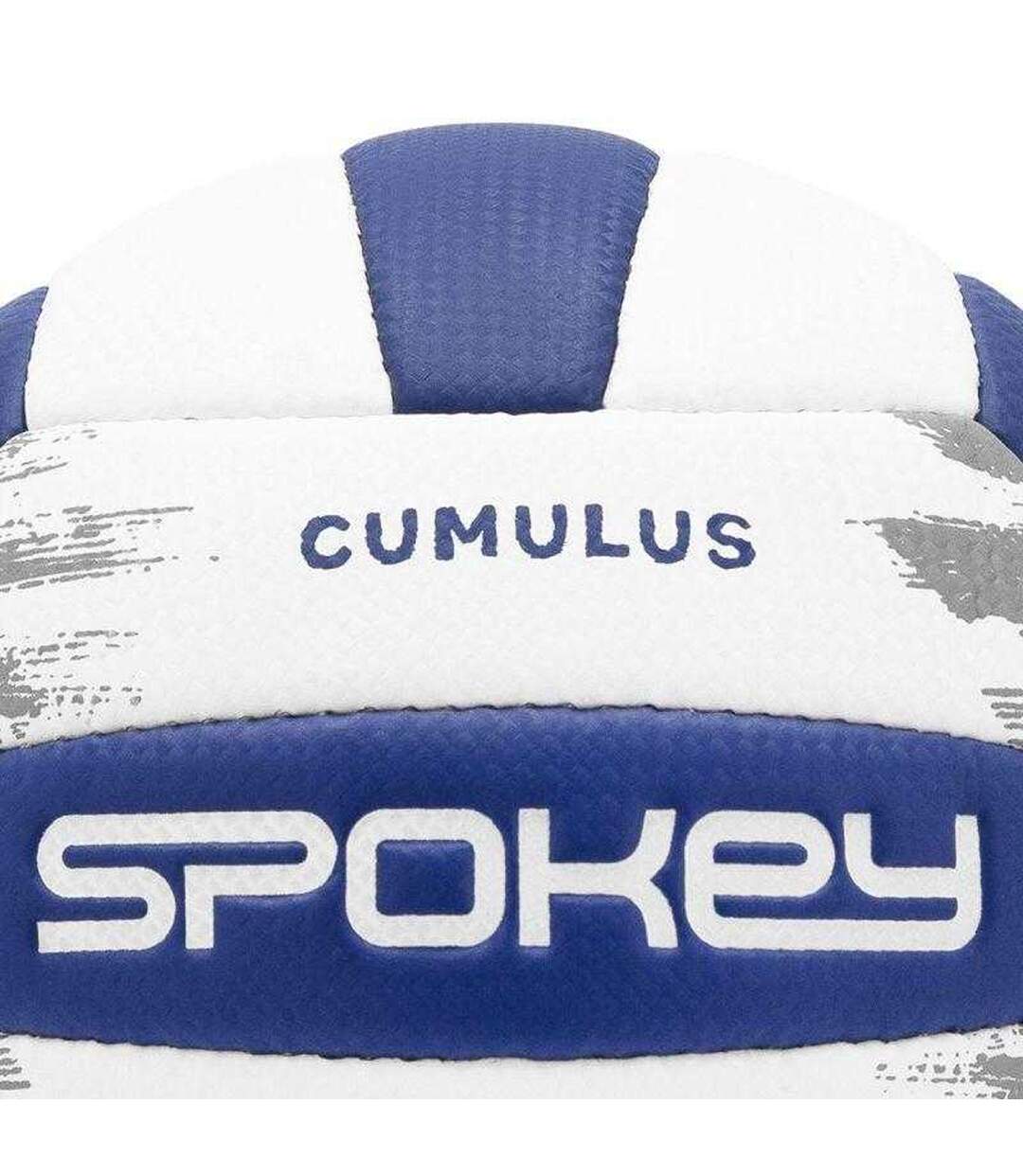 Ballon De Volley-ball Cumulus Pro Taille 5 Blanc Bleu Spokey-3
