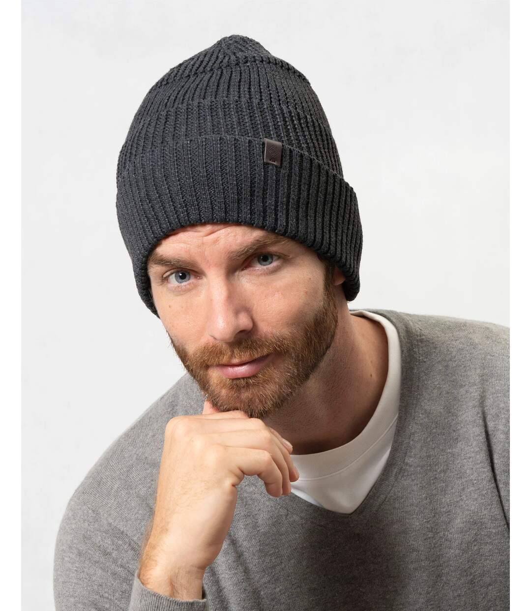Isotoner Bonnet homme chaud, doublé polaire recyclée-2