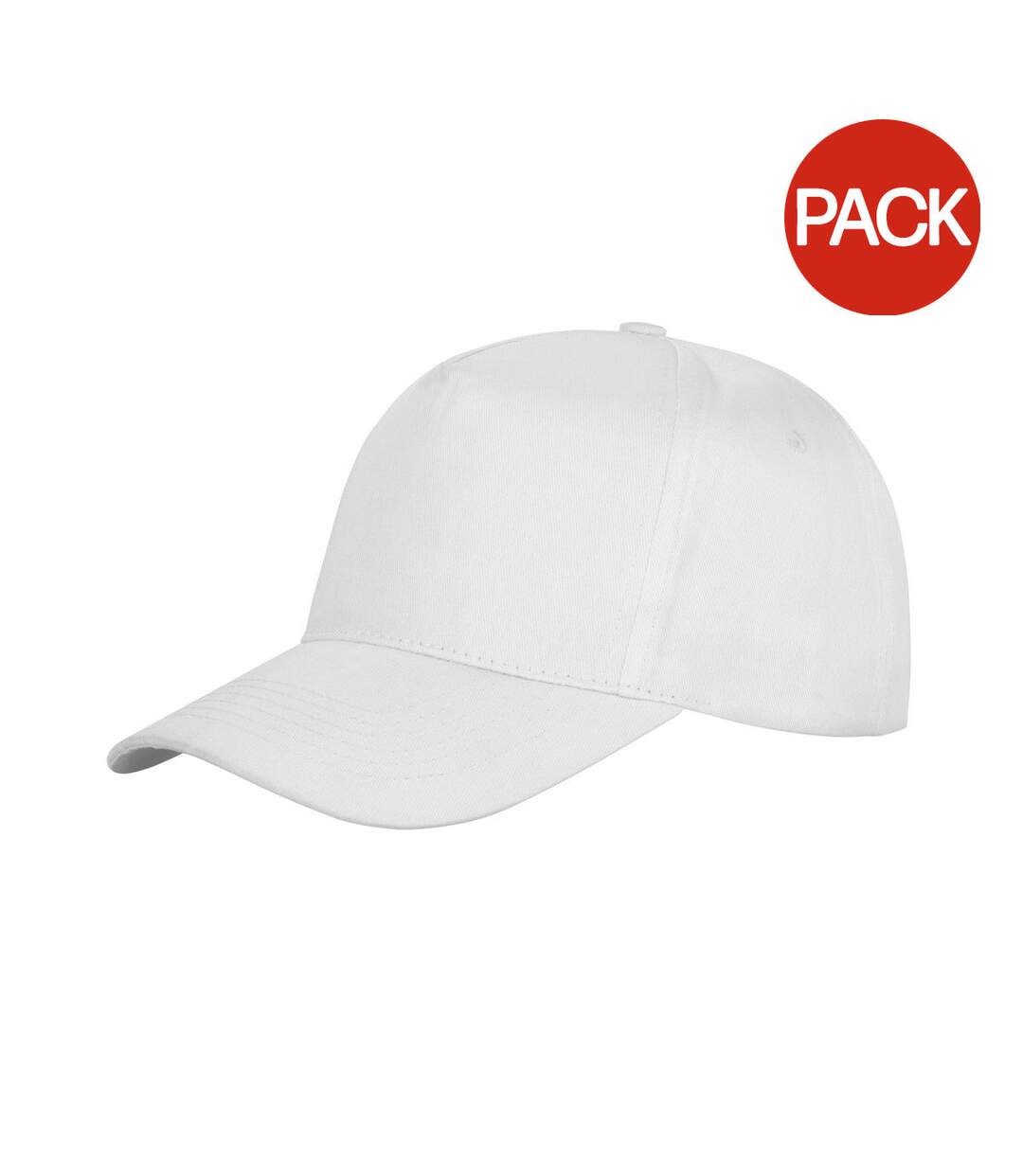 Lot de 2  casquettes houston adulte blanc Result-1