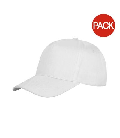 Lot de 2  casquettes houston adulte blanc Result