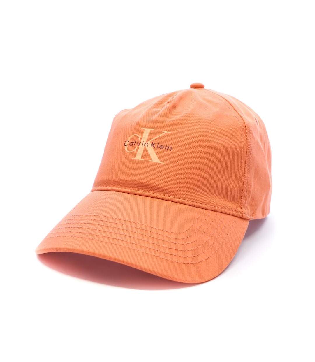 Casquette orange/jaune homme calvin klein essential-1