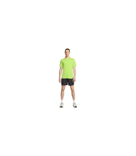 T-shirt Manches Raglan Launch Trail Run Homme Vert Under Armour