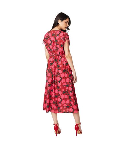 Robe mi-longue femme rouge Dorothy Perkins