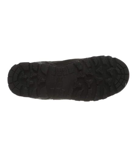 Womens/ladies Leather Spikes Trainers Black Karrimor