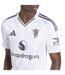 Maillot Extérieur Motif/style Manchester United Fc 25/26 Adulte Blanc Adidas-4