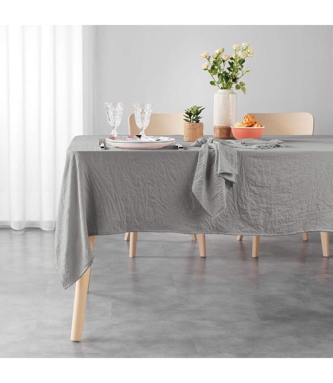 Nappe Microfibre Suzy 140x240cm Taupe-3