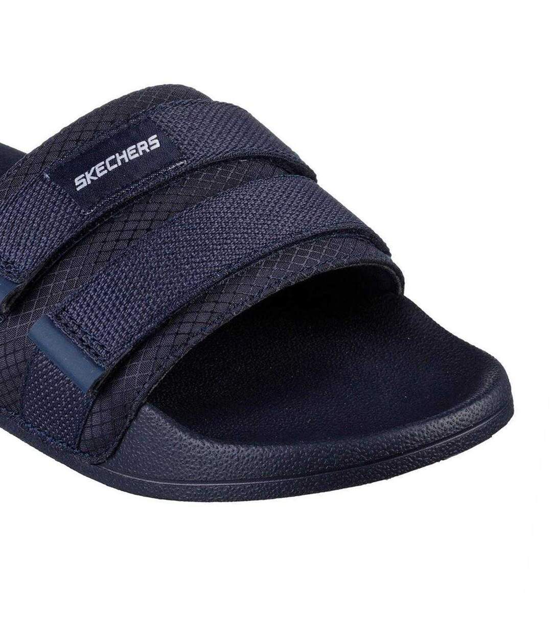 Claquettes Sidelines Homme Bleu Marine Skechers-3