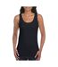 Ladies Soft Style Tank Top Vest Black Gildan-1