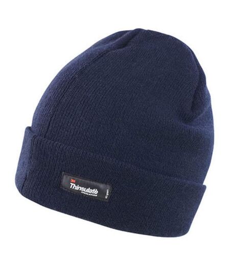 Bonnet Thermique Épais Avec Isolation 3m Thinsulate Bleu Marine Result