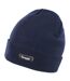 Bonnet Thermique Épais Avec Isolation 3m Thinsulate Bleu Marine Result-3