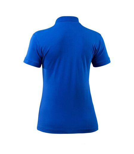 Womens/ladies Grasse Crossover Polo Shirt Royal Blue Mascot