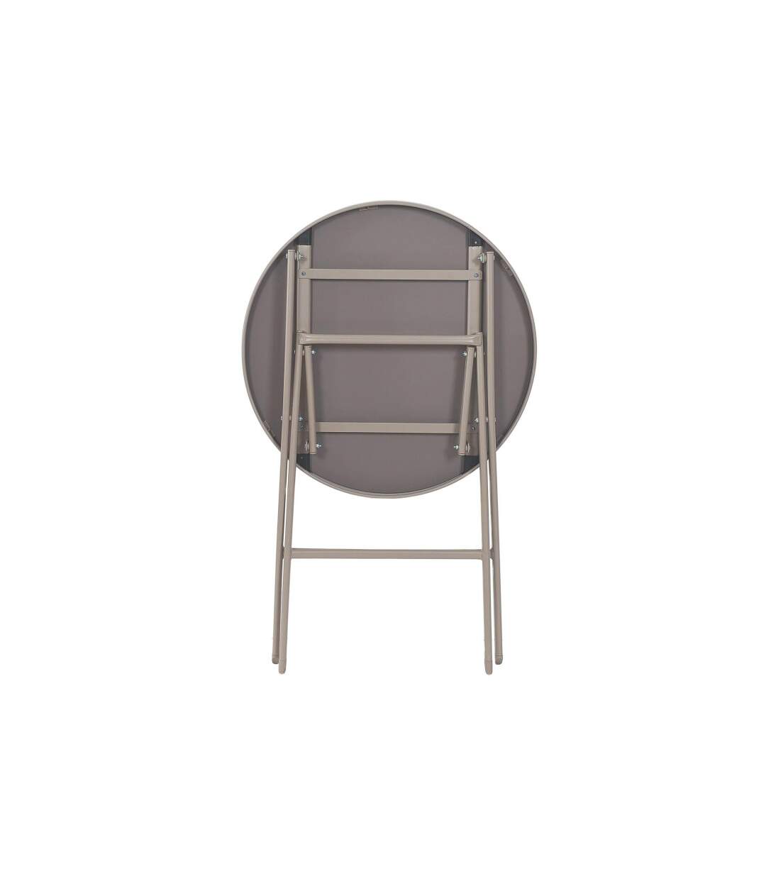 Table de Jardin Pliable Elba 71cm Beige-3