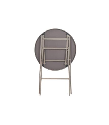 Table de Jardin Pliable Elba 71cm Beige