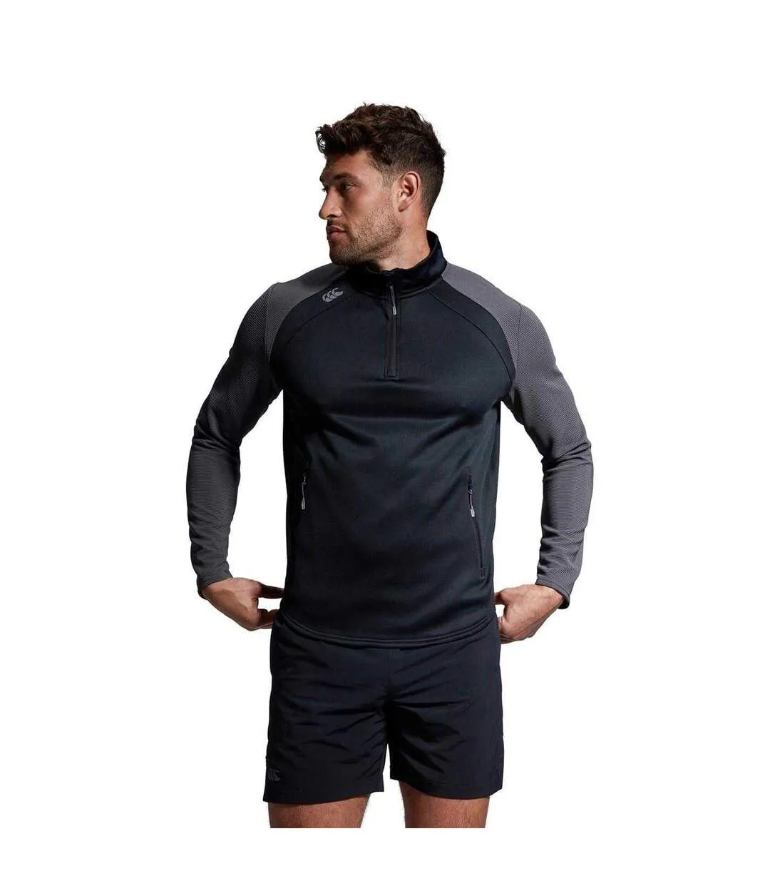Sweat Homme Noir Canterbury-4