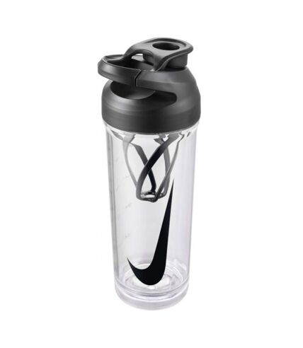 Nike TR Hypercharge Shaker Bottle (Clear/Black) (One Size) - UTCS342