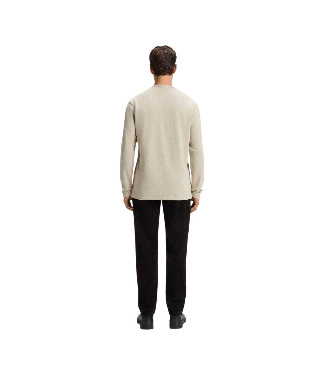 Mens Tempesto Sweatshirt Light Beige Boss-3