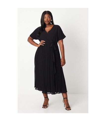 Robe mi-longue femme noir Dorothy Perkins